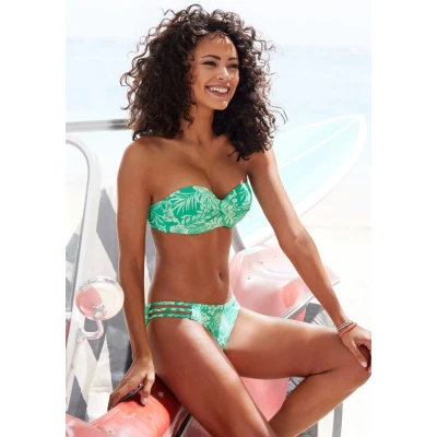 Afbeelding van Venice Beach Beugelbikinitop in bandeaumodel Moloka Afneembare bandjes