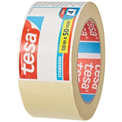 Afbeelding van tesa 210267 TE05089 00000 02 papierplakband 50 m x mm, standaard