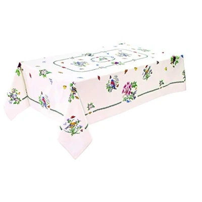 Afbeelding van Avanti Linens Botanic Birds Collection, Katoen, Ivoor, Tafeldoek 60 x 104,8 cm