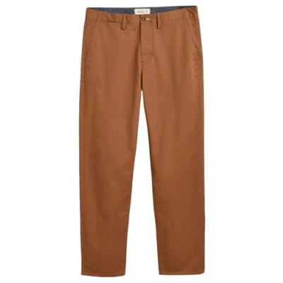Afbeelding van GANT Regular keperbinding chino&#039;s, Roasted walnoot, 33W / 34L