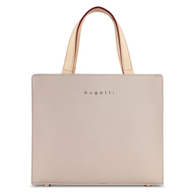 Afbeelding van bugatti Handtas Schoudertas Ella Tote Bag Mini Beige Taupe