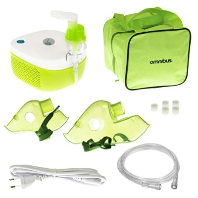 Afbeelding van Omnibus Nubi BR CN195 Elektrische inhalator Inhalerset voor kinderen en volwassenen Vernevelaar Inademing Geprofileerd masker