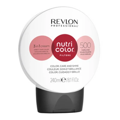 Afbeelding van Revlon Nutri Color 240 ml 500 Purple Red