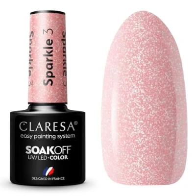 Afbeelding van Soak Off UV/LED Sparkle hybride vernis 3 5g