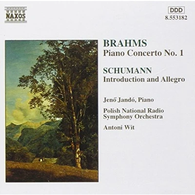 Afbeelding van Brahms: Piano Concerto no 1; Schumann / Jando, Wit, et al