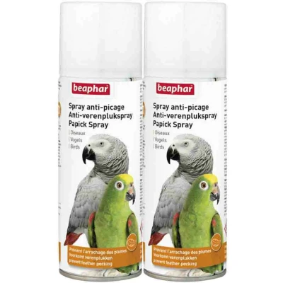 Afbeelding van 2x Beaphar Anti Verenpluk Spray 200 ml