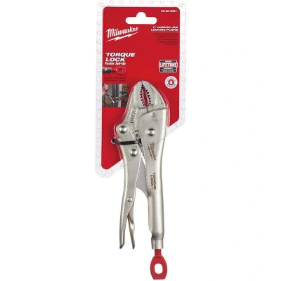 Afbeelding van Milwaukee Accessoires 7&quot; Torque Lock Vergrendel klem Gebogen bek 170mm 4932471732