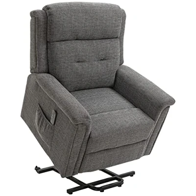 Afbeelding van HOMCOM Aufstehsessel mit Seitentasche 713 133V90