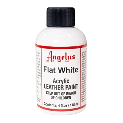 Afbeelding van Angelus Leerverf Mat Wit 118ml