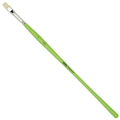 Afbeelding van Liquitex Free Style hobbypenseel voor acrylverf korte platte vorm No 4 1 cm stuk