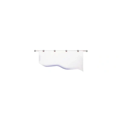 Afbeelding van Maul Planhouder wandrail, inclusief 4 rolclips, aluminium, 104, 5 x 3, 8 cm, zilver/grijs