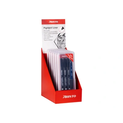 Afbeelding van Pigmentliner Aristo Creatief set in display 6 stuks
