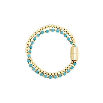 Afbeelding van Breil Armband &#039;Magnetica System&#039; lichtblauw / goud