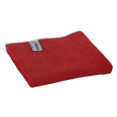Afbeelding van Vikan Basic 40 Microvezeldoek 40x40cm Rood