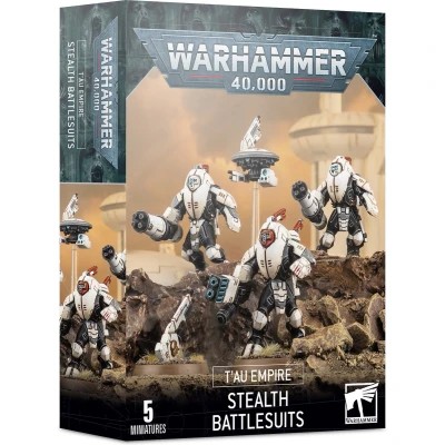 Afbeelding van Warhammer 40K T&#039;au Empire: Stealth Battlesuits