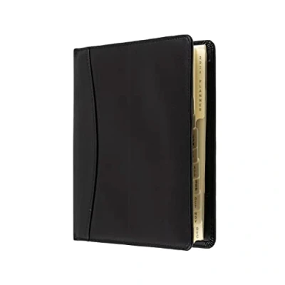 Afbeelding van Collins Elite 2024 dagboek, compacte dag a pagina planner (met afspraken), businessplanner en organisator, januari tot december 2024, dagelijks, zwart, 1140V.99 24