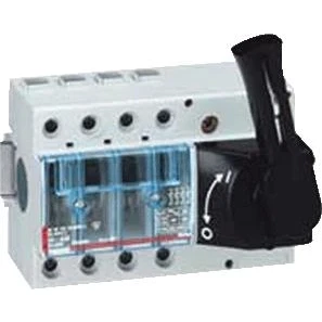 Afbeelding van Legrand lastscheider vistop 100a 4p frontbediening hendel zwart 022522