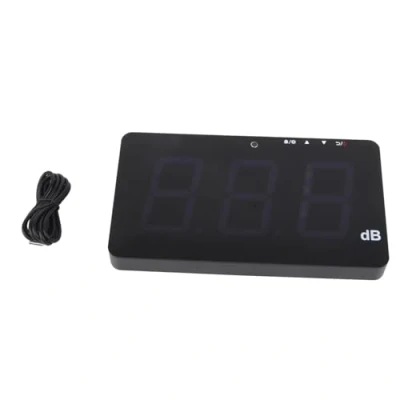 Afbeelding van Geluidsniveaumeter Hoge nauwkeurigheid Decibel Geluidstester LCD display meten met meetbereik 30 130dB (dB) of thuiskantoor