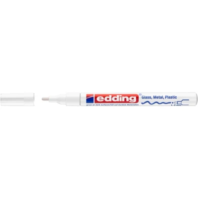 Afbeelding van edding 751 glanslakmarker wit 1ST 1 2 mm / 4 9 049