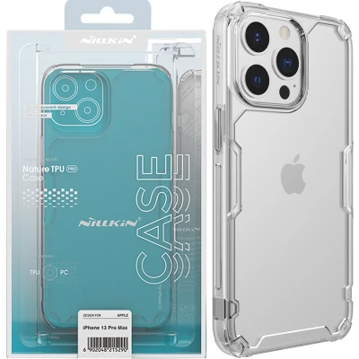 Afbeelding van Telefoonhoesje geschikt voor Apple iPhone 14 Pro Nillkin Nature TPU Case Back Cover Transparant