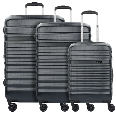 Afbeelding van bugatti 3TLG Corium Kofferset, Maat: One Size, Schwarz