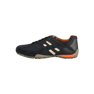 Afbeelding van Geox Snake Sneakers laag, Heren, Maat: 42, Blue Schoenen