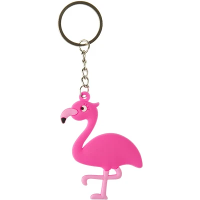 Afbeelding van Sleutelhanger Flamingo 12 STUKS Uitdeelcadeaus Traktatie voor Kinderen