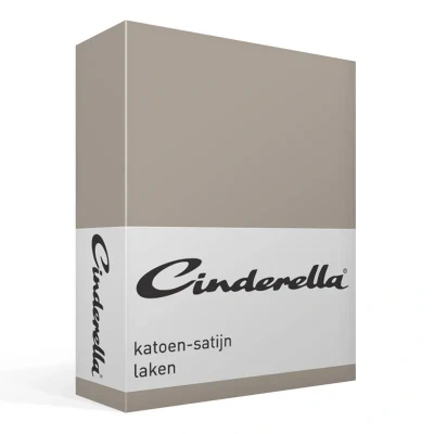 Afbeelding van Laken Cinderella Taupe (Satijn) 200 x 270 cm (2 persoons)