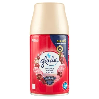Afbeelding van Glade Automatische navulspray, kamergeur Luscious Cherry &amp; Peony, 1 navulverpakking, 269 ml
