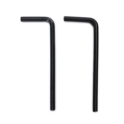 Afbeelding van Musiclily Basic 1/8 Inch Stalen Zeskant sleutel Wrench voor USA Standard Fender Truss Rod Adjustment, Zwart (Set van 2)