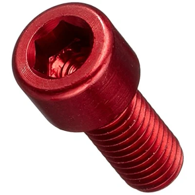 Afbeelding van XLC 2503215007 schroeven voor drinkflessenhouder, rood, 10 x 5 cm