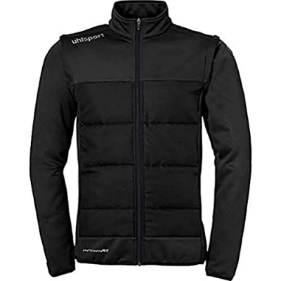 Afbeelding van Uhlsport Essential Jack Met Afneembare Mouwen Heren Zwart Maat: S