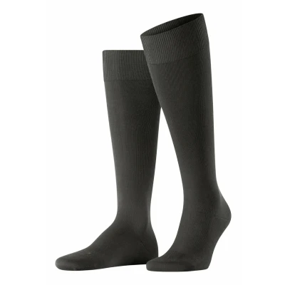 Afbeelding van Falke Energizing Cotton Kneehigh Compression Kniekousen, Heren, Maat: 47/48, Brown