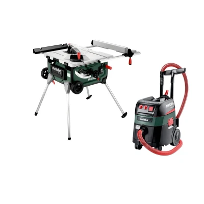Afbeelding van Metabo 690889000 Zaagtafel Met Onderstel (TS 254)&amp;Alleszuiger / Bouwstofzuiger (ASR 35 M ACP) Combiset 254 X 30mm