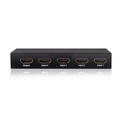 Afbeelding van club3D CSv 1370 HDMI switch 4 poorten 4096 x 2160 Pixel