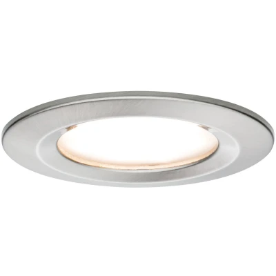 Afbeelding van Paulmann Nova Inbouwlamp voor badkamer LED 6 W IP44 IJzer (geborsteld)