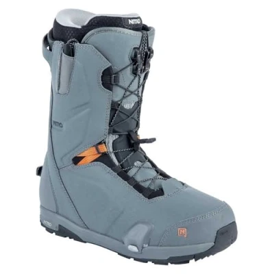 Afbeelding van Nitro TLS All Mountain Freeride Freestyle Premium snelsluitsysteem Step On Boot Snowboardboot, houtskool, 30,0