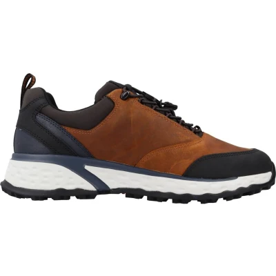 Afbeelding van Geox U Sterrato B ABX C Sneakers laag, Heren, Maat: 43, Ochre Nubukleer/ textiel