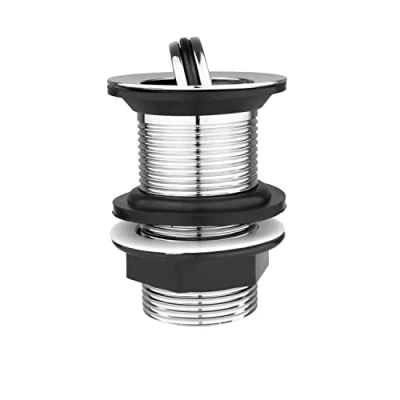 Afbeelding van Xcel Home Unslotted Chrome Flip Basin Afval Vervanging Messing Wastafel Plug