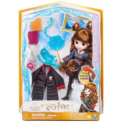 Afbeelding van Wizarding World 6063882 8inFeatureFashionHermione Spin Master, 20,3 cm, Eigenschap: FashionHermine, zwart