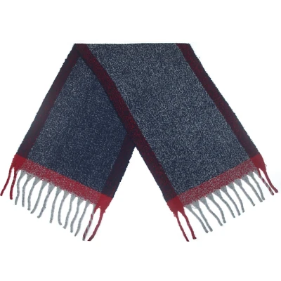 Afbeelding van Cwi Sjaal Gemêleerd Dames 190 X 50 Cm Polyester Blauw/rood/grijs