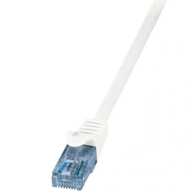 Afbeelding van CAT6a U/UTP wit 5M CCA Netwerkkabel Computerkabel Kabel