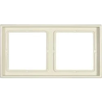 Afbeelding van Jung LS982W Frame 2 voudig LS 990 Crème wit