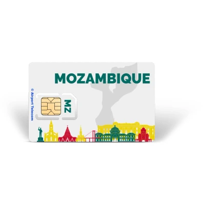 Afbeelding van Simkaart Mozambique 3GB Data Prepaid Met Snel 4G/5G Internet En Bellen Op Reis In Afrika Airport Telecom