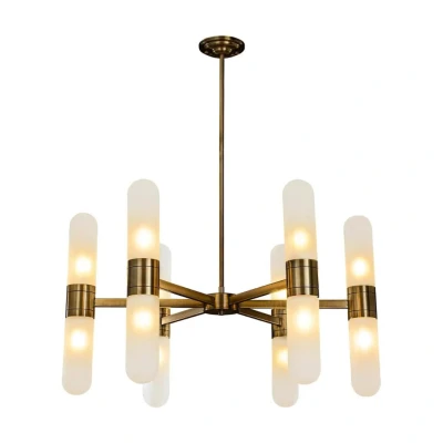 Afbeelding van Richmond Interiors Hanglamp Tricon Bronze