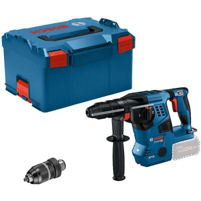 Afbeelding van Bosch Blauw GBH 18V 28 CF Accu Boorhamer met SDS plus snelwisselboorhouder in L BOXX 238 0611921001
