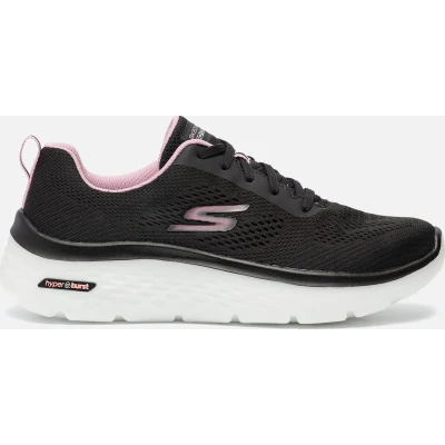 Afbeelding van Skechers GOwalk Hyper Burst sneakers zwart/roze Maat 36
