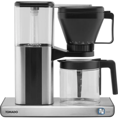 Afbeelding van Tomado TCM1301S Koffiezetapparaat 1.25 L inhoud Filterkoffie RVS