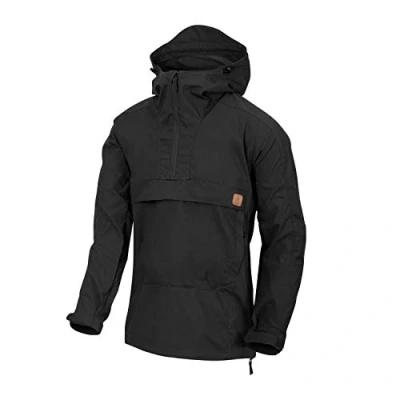 Afbeelding van Helikon Tex Heren Woodsman Anorak Jasje Zwart grootte XL (EU) / L (US)