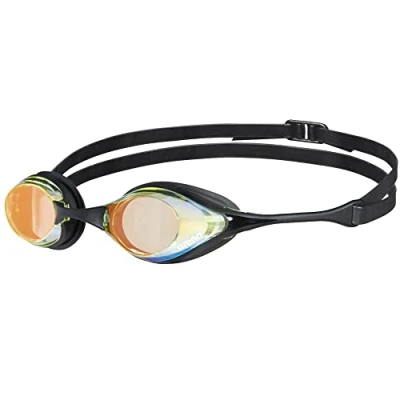 Afbeelding van ARENA Zwembril Cobra Swipe Mirror yellow copper black Default Title